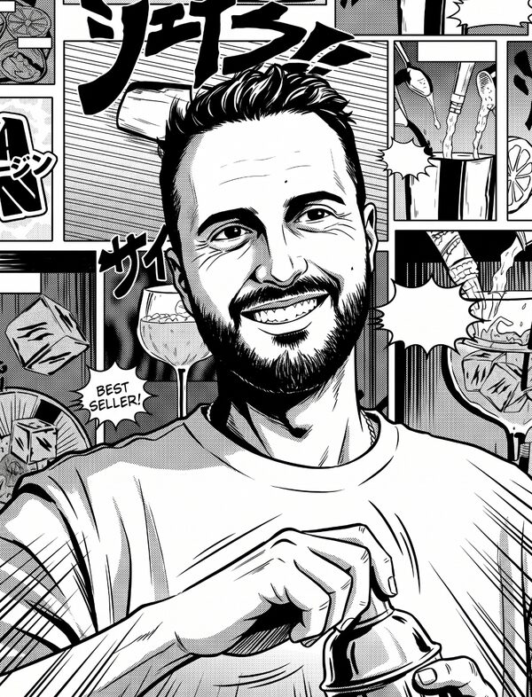 Lorenzo Falcone — illustration manga