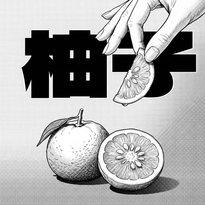 Yuzu — illustration manga MaGin