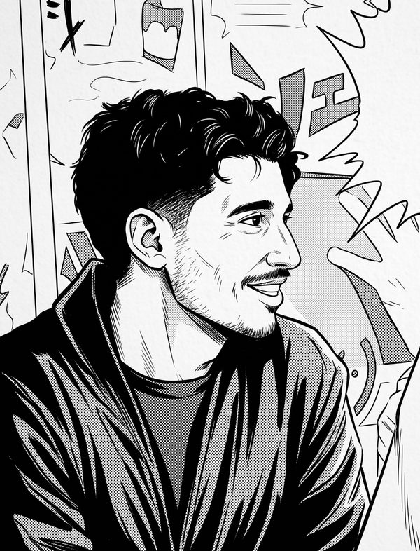 Quentin Digregorio — illustration manga