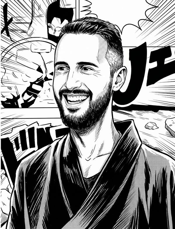 Lorenzo Falcone — illustration manga